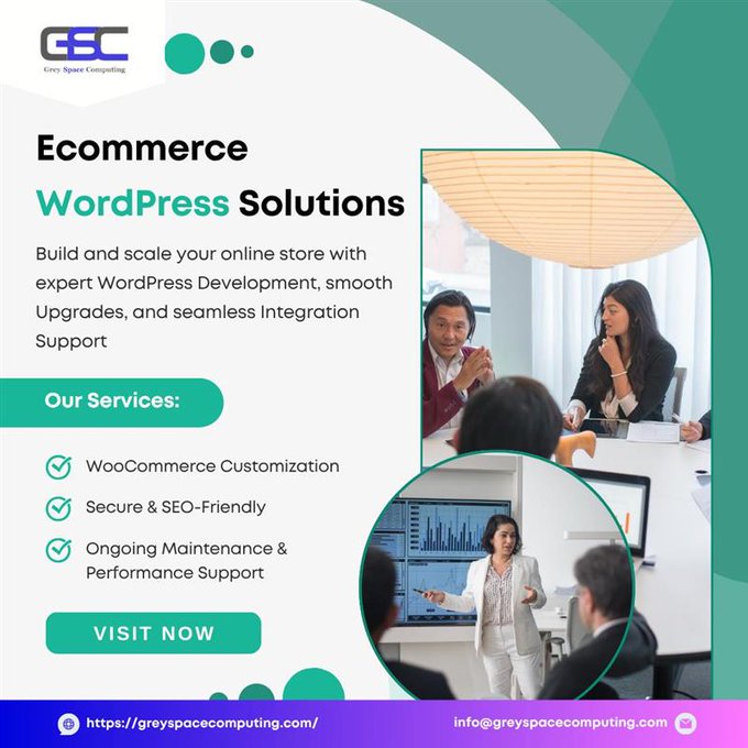 SEO_Expert_Andy's tweet image. Custom WordPress Development Company in Riyadh, Power your online store with flexible, fast, and feature-rich WordPress solutions - greyspacecomputing.com/services/wordp…
#CustomWordPressDevelopment #WordPressWebsiteDevelopment #WordPressEcommerceWebsiteDevelopment #HireWordPressDeveloper