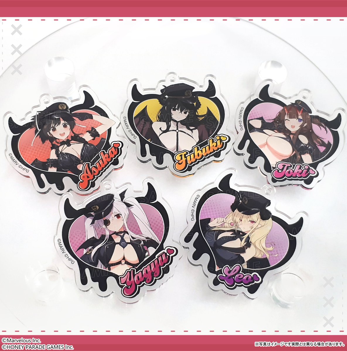 閃乱カグラ』 × BOOK OFF 【商品情報】 👿アクリルキーホルダー