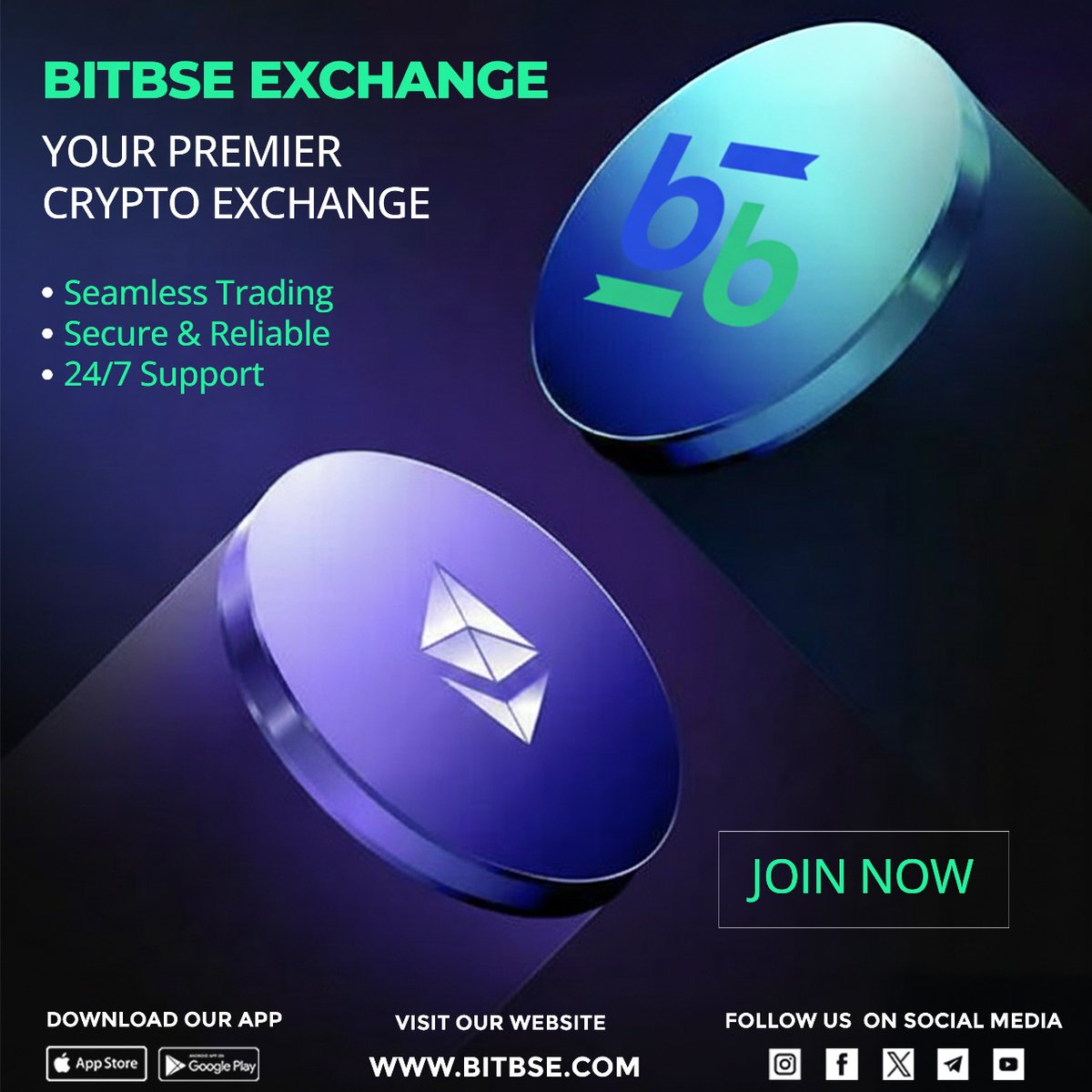 💹 Trade smarter with Bitbse Exchange – Your trusted gateway to the world  of crypto! ✓ Seamless Trading ✓ Secure & Reliable ✓ 24/7 Support . #Bitbse  #CryptoExchange #TradeCrypto . Disclaimer: Nothing