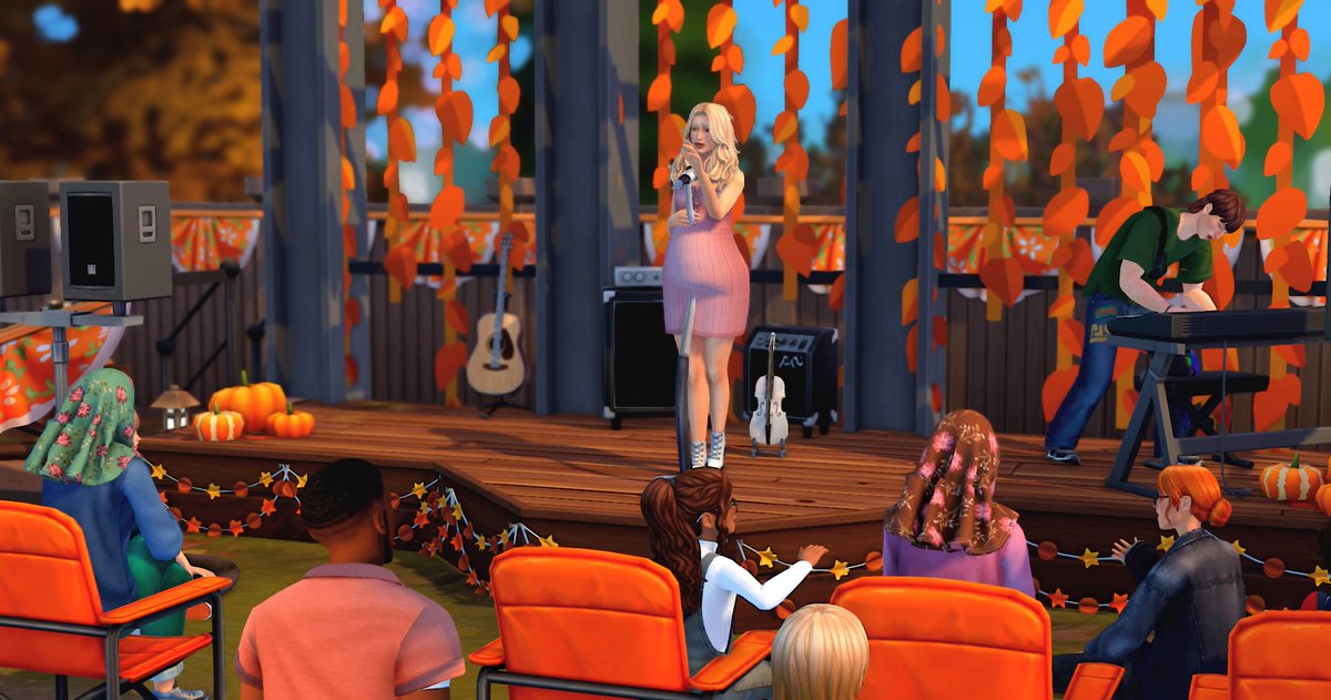 cozydez_'s tweet image. Deco sims are a game changer they add so much life to background scenes