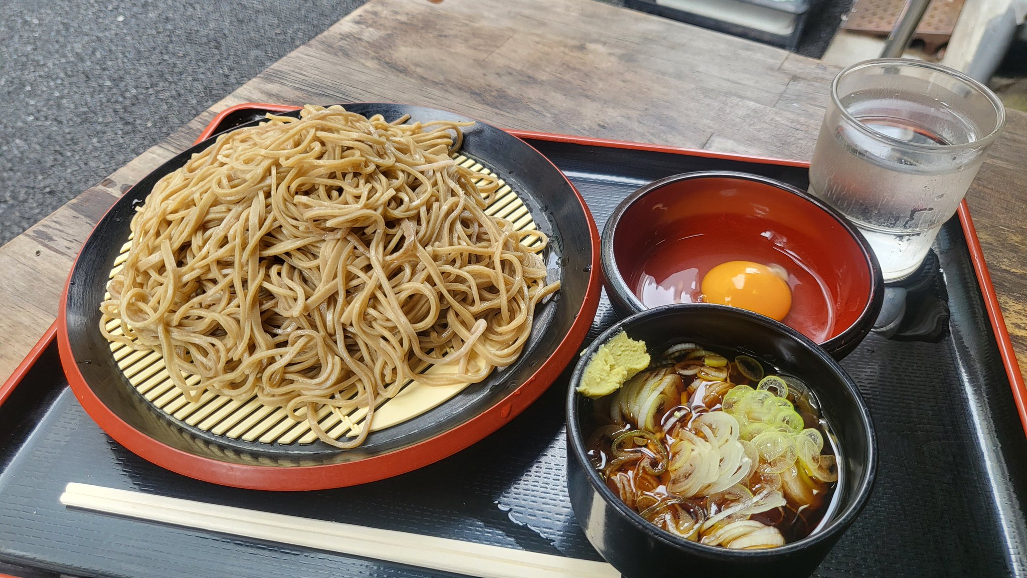 美味しいお蕎麦を 油そば 美味しかった！ #北千住駅 #油そば #久楽
