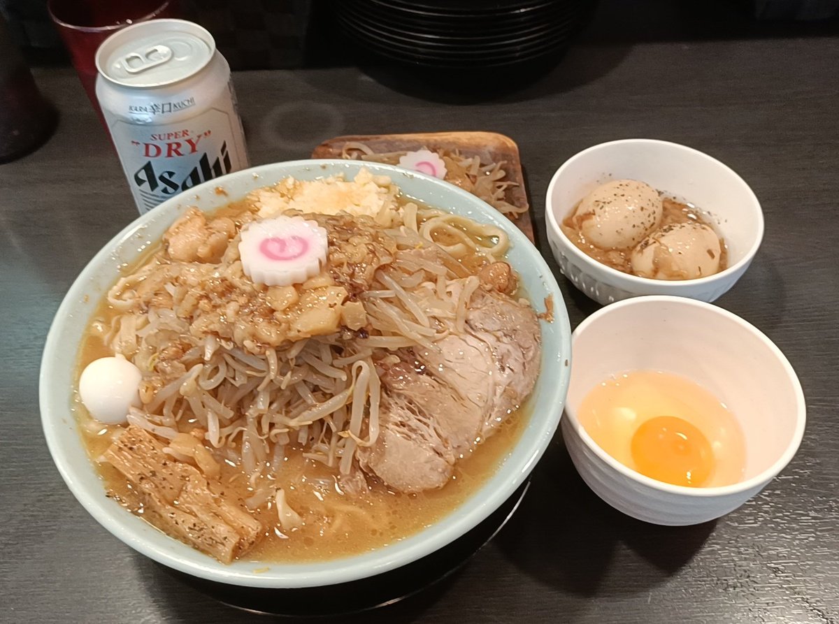 ラーメン好き ramen_tsuzuki_machida ラーメンつづきの看板メニュー。 脂が