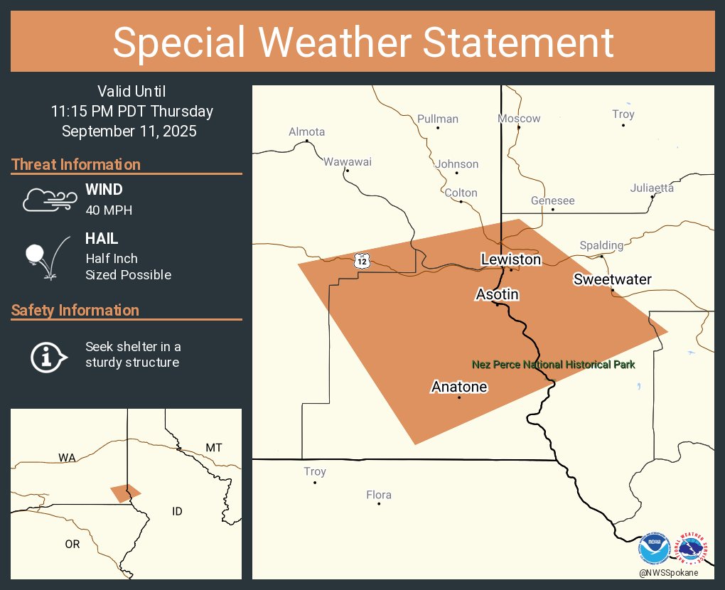 NWS Spokane tweet media