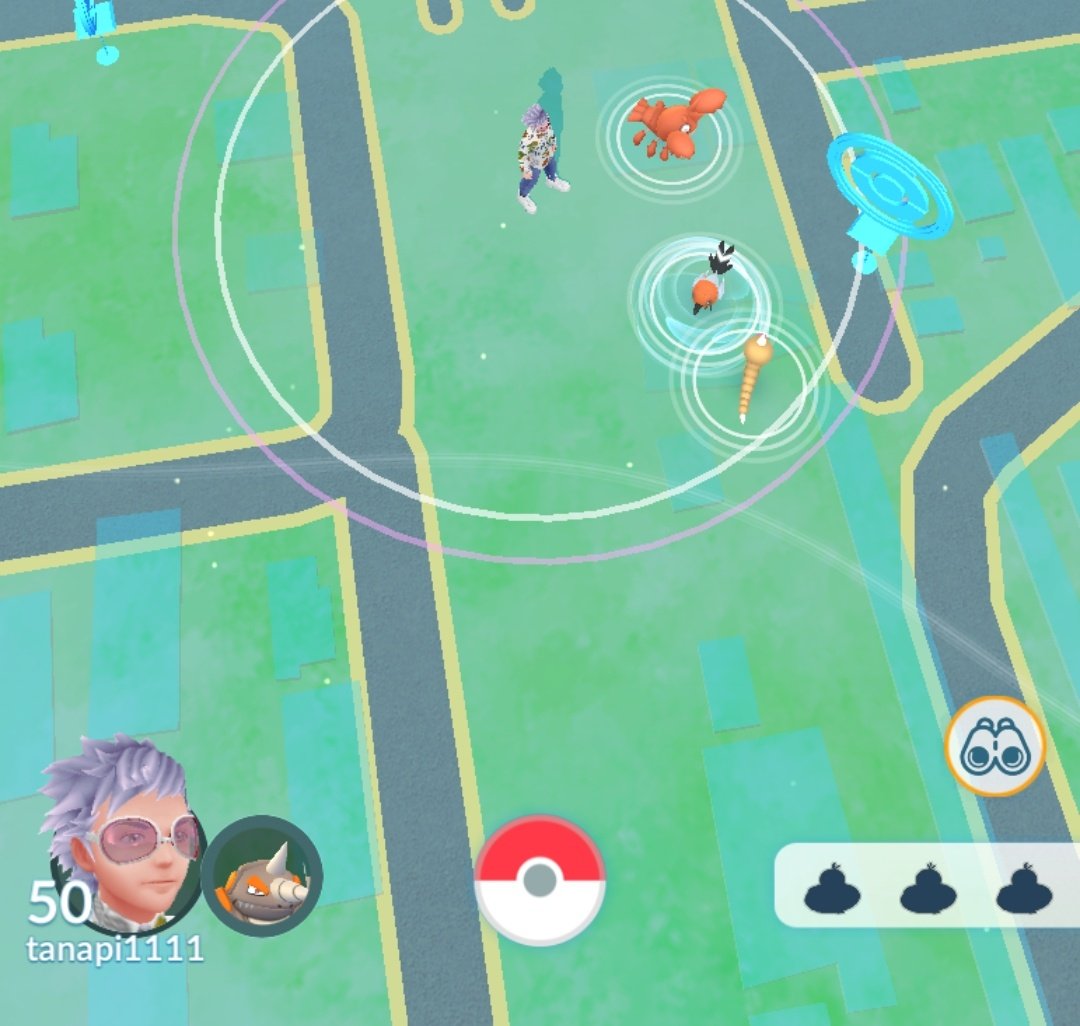 まだ捕まえていない💩💩
#ポケモンGO