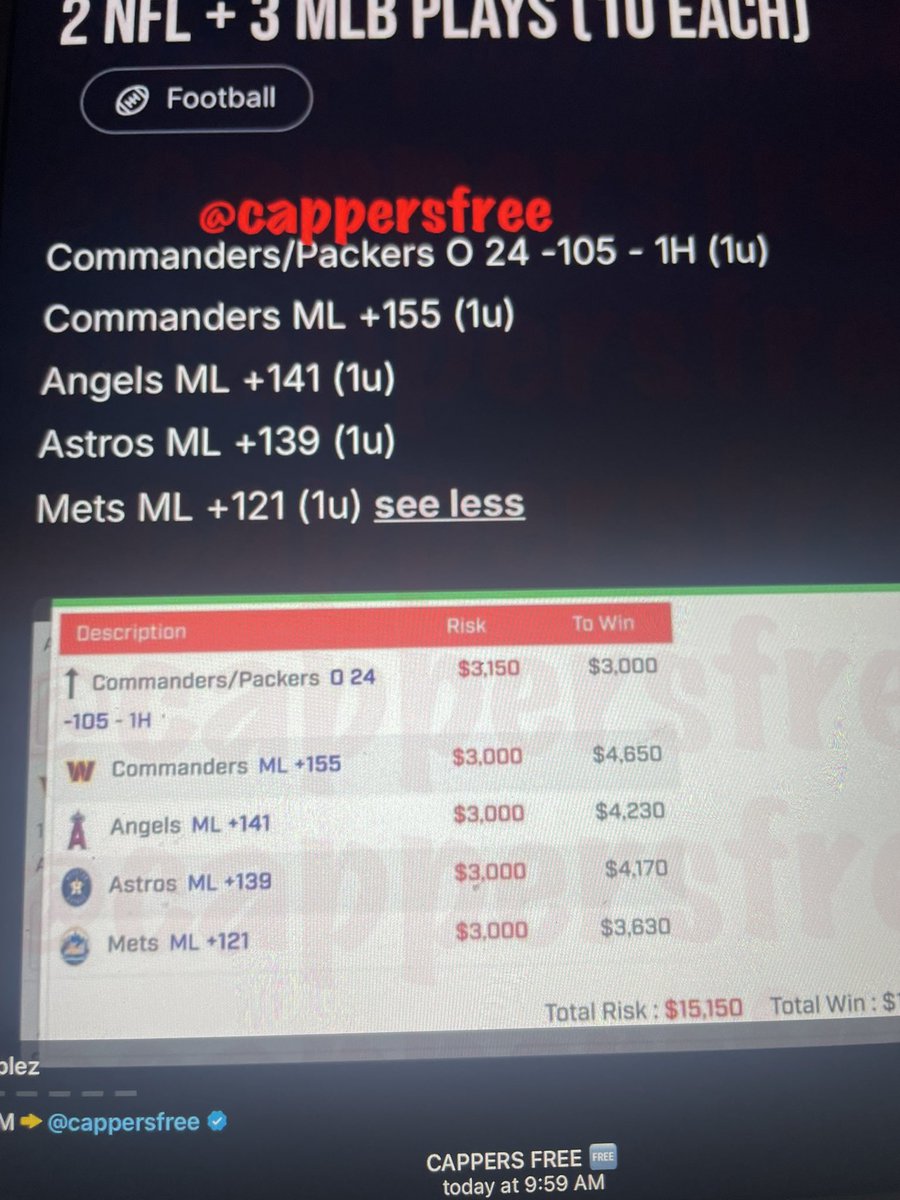 Like I said before this 🤡 <a href="/cblezbets/">cblez</a> posts non stop when he wins 

0-5 
0% win rate today 

ITS ALL CRICKETS till tomorrow 

Then he will post to send him more money for more 💩 plays 

Still he didn’t bet any of these plays himself