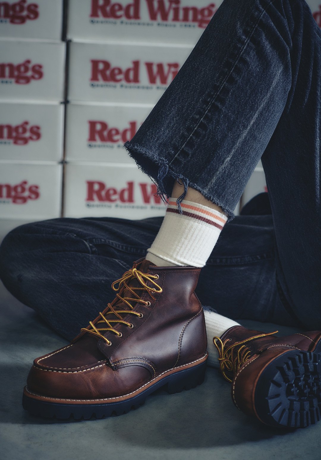 不*理様 REDWING STYLE NO.J0047 DOME スノー 不*理様 REDWING STYLE NO.J0047 SNOWDOME スノー Redwingno