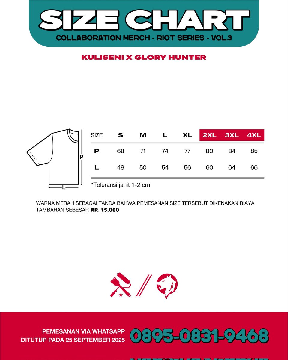 PRE-ORDER !

Fragmen ke-3 Riot Series GLORY HUNTER bisa dipesan mulai dari sekarang hingga 25 September 2025.

Ketidakadilan dalam bentuk apapun itu sepantasnya dilakukan perlawanan demi perubahan !

Pemesanan bisa dilakukan melalui WhatsApp 089508319468

Lesgoww Mates !!