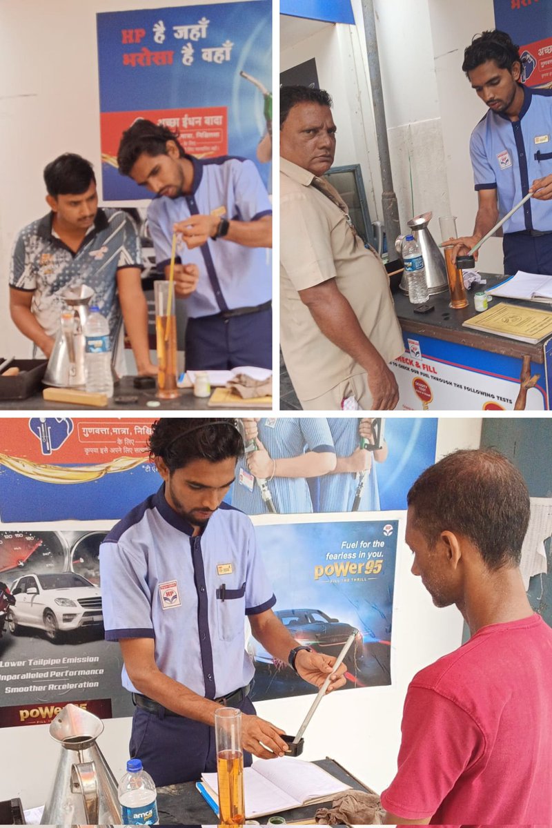 AndSaikripa's tweet photo. At our #HPCL outlet, Quality always comes first!
We conduct transparent Q&Q checks everyday to ensure every drop you pay for is pure, accurate, and reliable.
Because your trust fuels us every day!
#HPCL #QandQCheck
@HPCL @HPCL_Mumbai @hpcl_retail @debu100971 @duttajitamrit https://t.co/HhbRC7GUh9