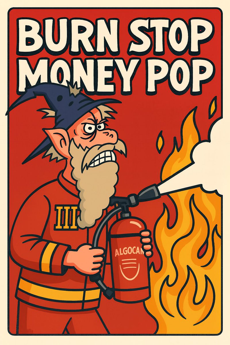 Dumbly_algo's tweet image. Bluuurp.. 🔥 BURN STOP MONEY POP💰
👉 starting Monday..
We’re shutting down the burn… and DOUBLING the rewards for one full week.
💸 No more tokens going up in smoke, they’ll flow back to YOU.
💧 More reflections
📈 More rewards
🪙 More power to the holders
The fire goes…