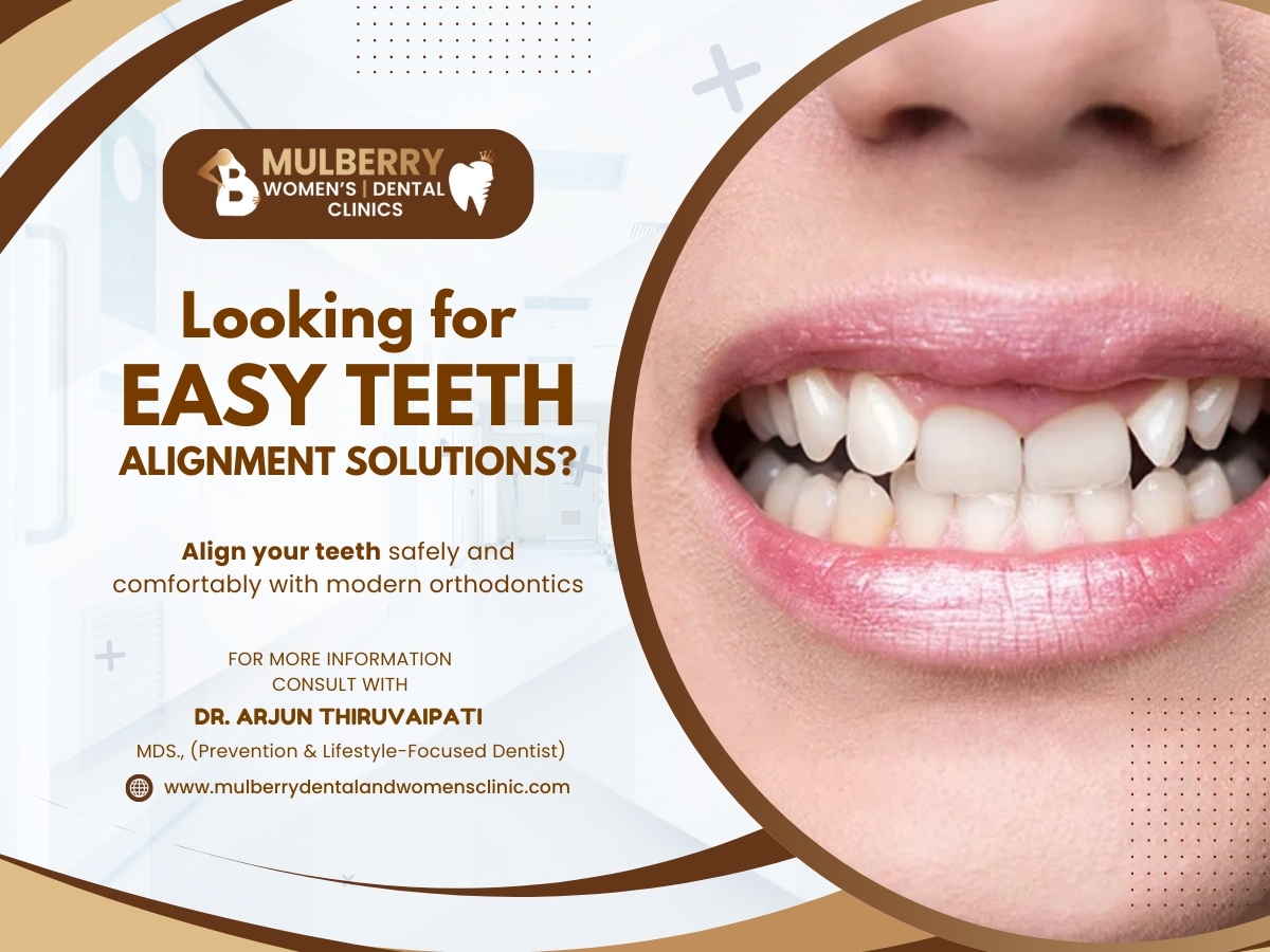 Mulberry_Clinic's tweet image. Mulberry Dental Clinic offers advanced solutions for straightening teeth in Hyderabad, under the trusted expertise of Dr. Arjun Thiruvaipati.

Phone: 081259 90200
Website: mulberrydentalandwomensclinic.com/hyderabad/orth…
Direction: maps.app.goo.gl/rSgSt9duhHvy6Q…

#dentalsolutions #hyderabad #toothalignment