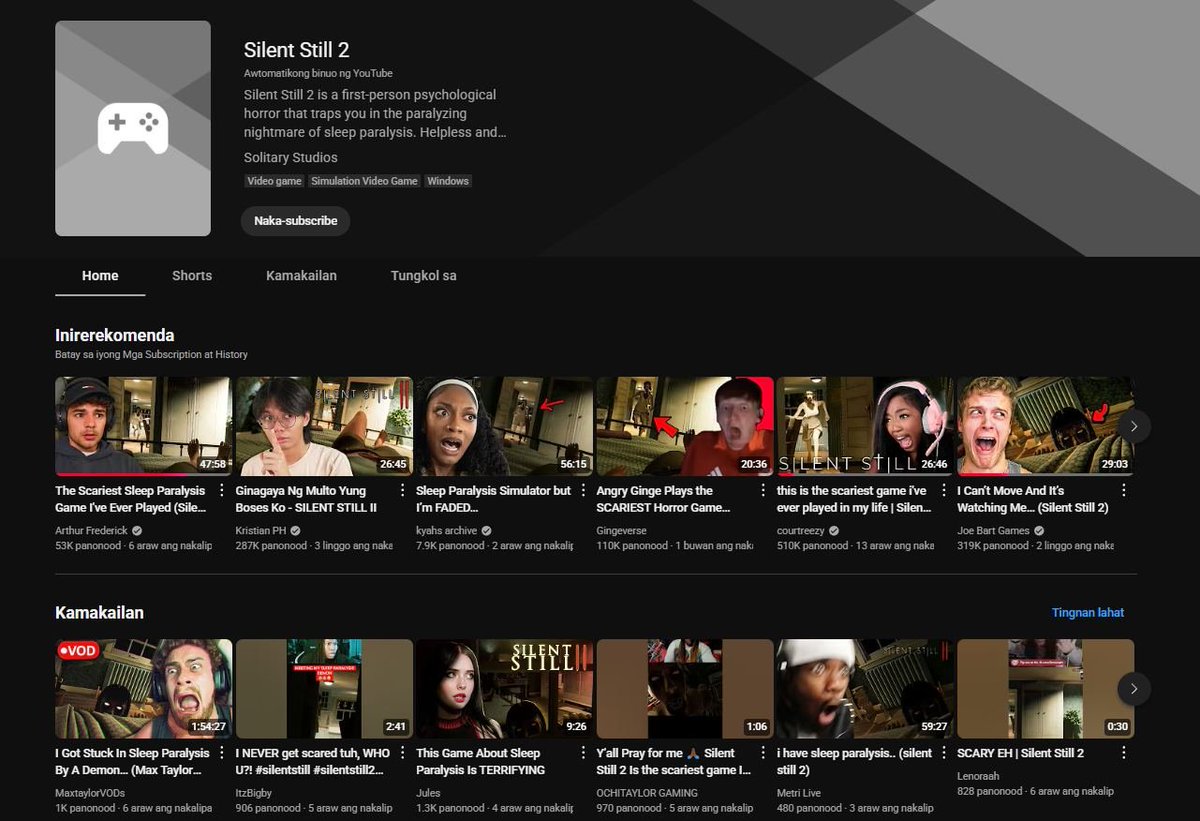 SolitaryGames's tweet photo. Silent Still 2 is everywhere right now—it’s blowing up on YouTube, Twitch, TikTok, and other social platforms! Thank you all for the amazing support!

And if you haven’t played it yet, now’s the perfect time to try

Game: https://t.co/plph53jA0U https://t.co/V8Zo34JUEW
