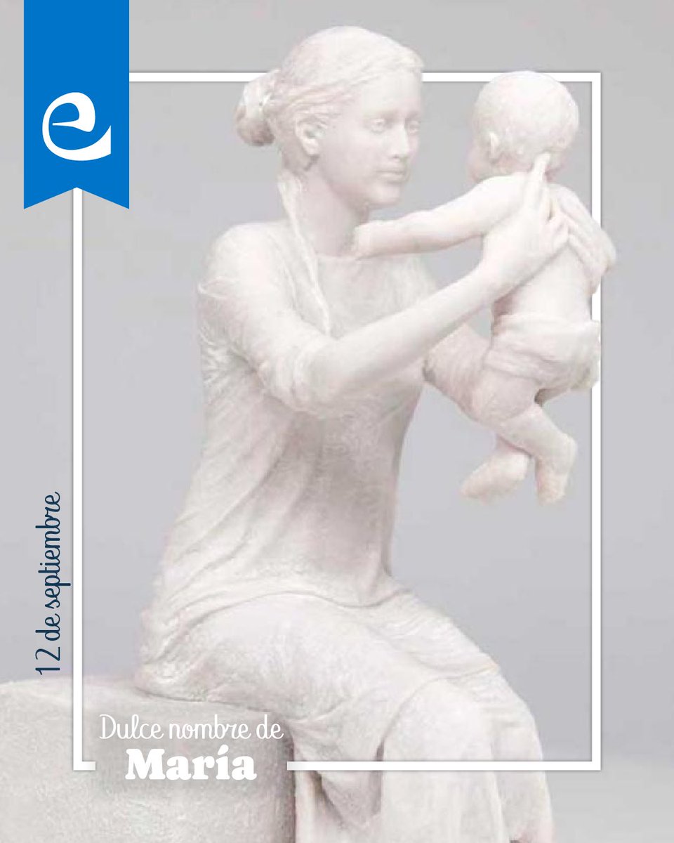 El nombre de María, traducido del hebreo Miriam, significa Doncella, Señora, Princesa. Su nombre está relacionado con el mar, pues sus letras tienen mucha semejanza fonética. 💙
#DulceNombreDeMaría #EscolapiasPompiliano
