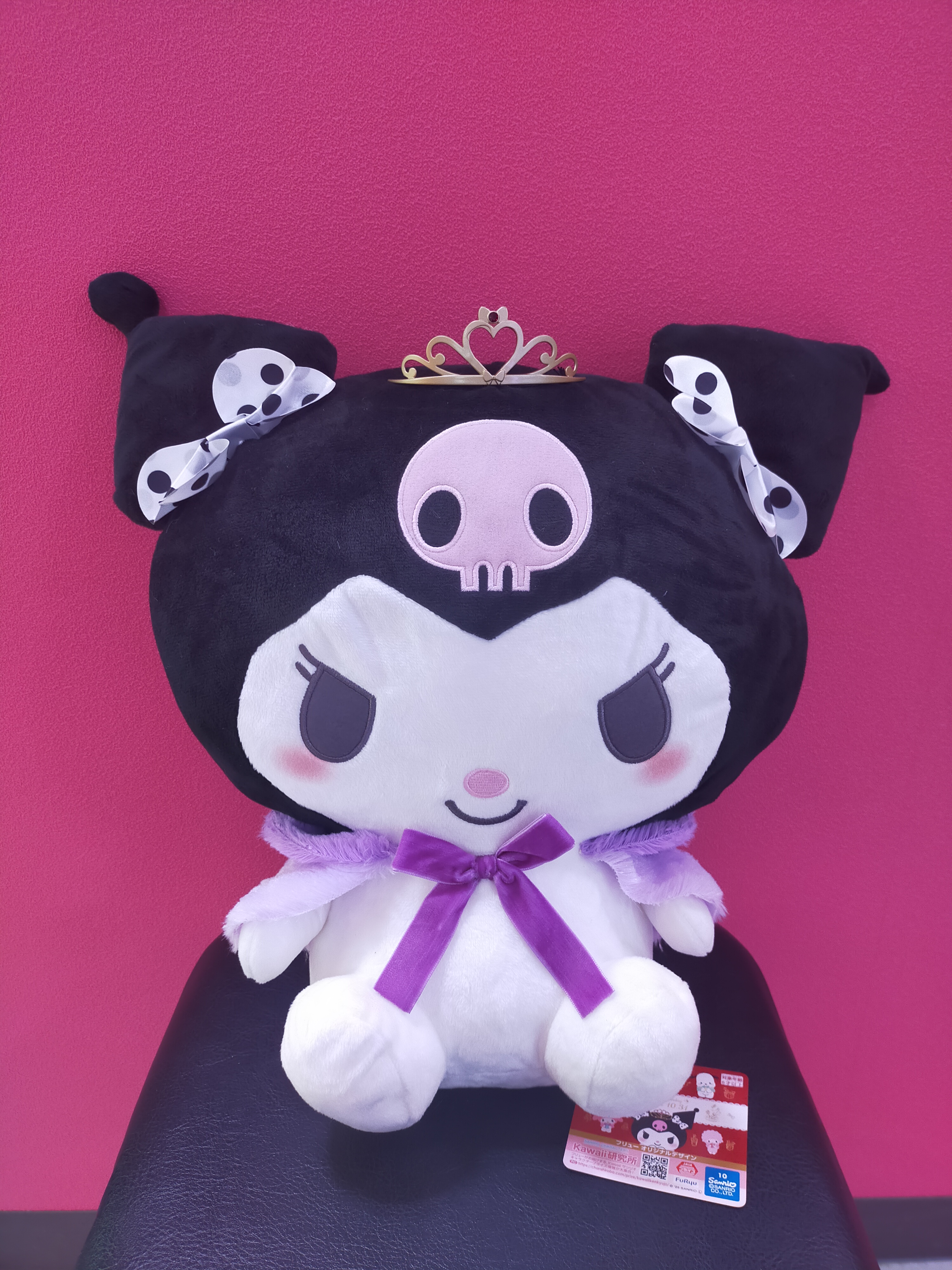 Kuromi ホテルフロリア　ぬいぐるみ 展示会限定商品　希少品 Kuromi ホテルフロリア ぬいぐるみ 展示会限定商品 希少品