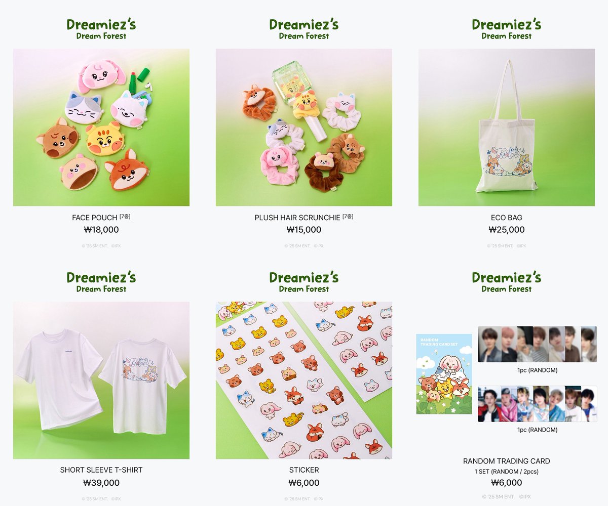 NCT DREAM LINEFriends 専用ページ 渋谷でNCT DREAMの公式コラボキャラクター「Dreamiez」のポップアップ