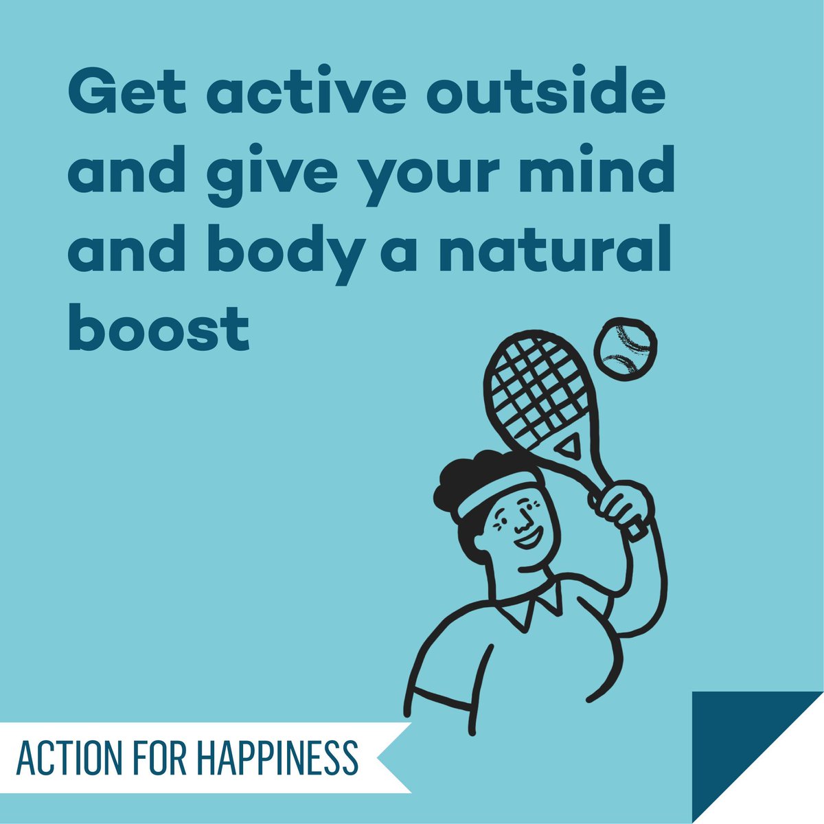 Self Care September - Day 12: Get active outside and give your mind and body a natural boost actionforhappiness.org/self-care-sept… #SelfCareSeptember