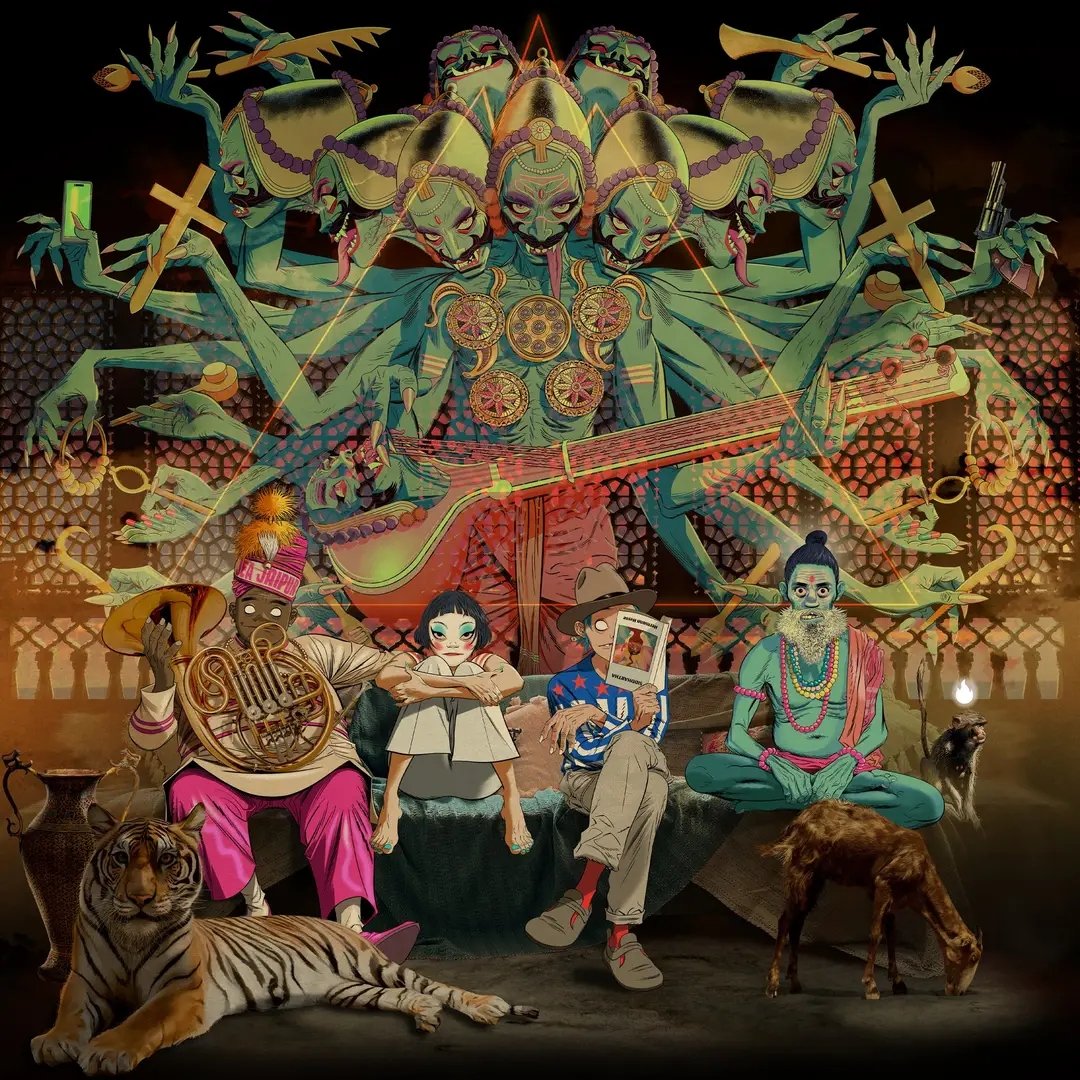 BigSto's tweet image. new Gorillaz album on the way. 
not til March tho 😭😭😭