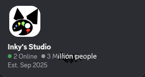 I made a Discord server btwww!!!!
discord.gg/Ee7JrnkV