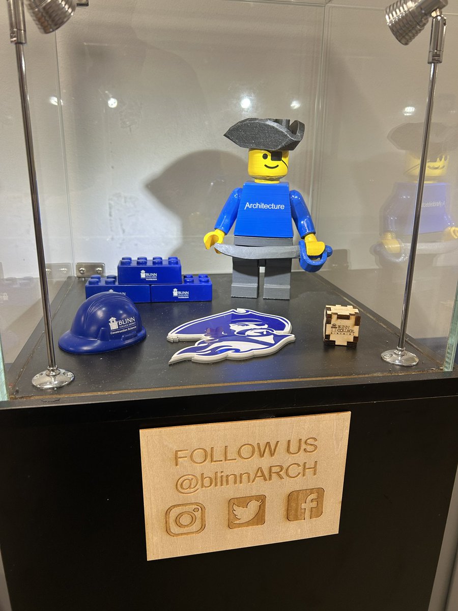 Since we are on campus late tonight, we wanted to share something that makes us smile every time we see it. <a href="/BlinnArch/">Blinn Architecture Program</a>
