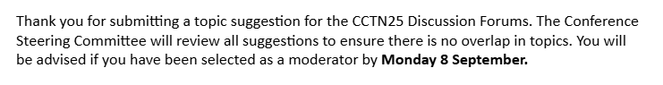 Aha! I just found the response to my application for the CPHA conference.  It's past 8 Sept., so are they still mulling over my proposal or don't have the nerve to send a polite rejection, or tossed my application on receipt?
