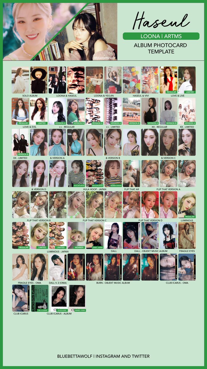 Loona ARTMS アルバム トレカ まとめ売り Loona ARTMS アルバム トレカ まとめ売り