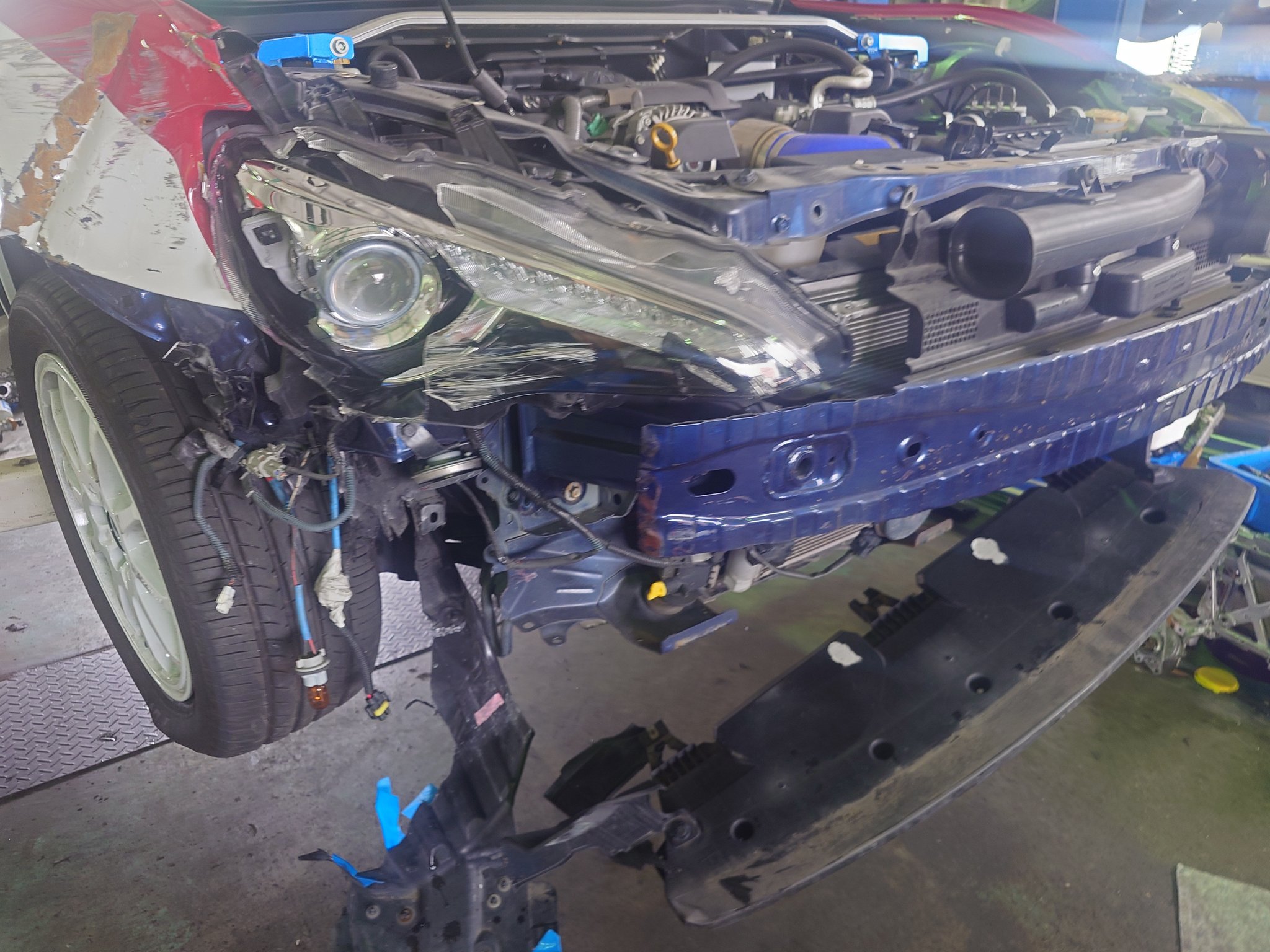 ファイアーワイド画面　メンテナンス済み KOVIX ワイヤーロック アラーム内蔵 120db 大音量 極太 頑丈