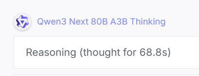 cooltrick's tweet photo. Great result, but quite slow speed and too much thinking token consumed. the screenshot is just a translation proofreading task of one paragraph https://t.co/rpR0TlGkCo