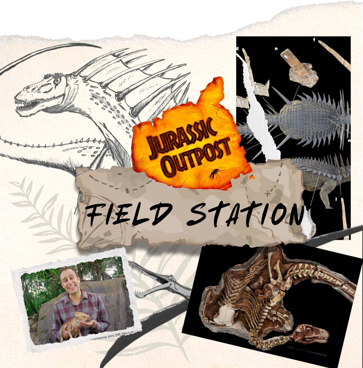 JurassicOutpost's tweet photo. In this huge edition of Field Station we speak with paleontologist, author, and Jurassic World dinosaur advisor Dr. @SteveBrusatte for a wonderful discussion on his career, current research happenings, and what the future might hold!
⛏️🦖 https://t.co/a1CV77sDaN https://t.co/Qy644iOlHq