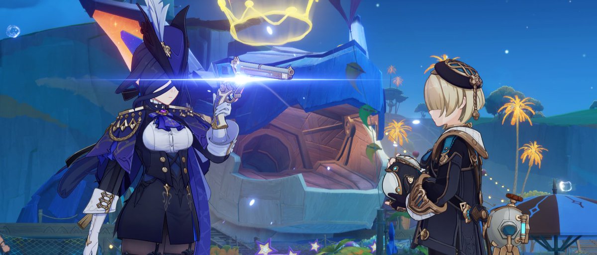 【悲報】フレミネとクロリンデ不仲説。
#原神