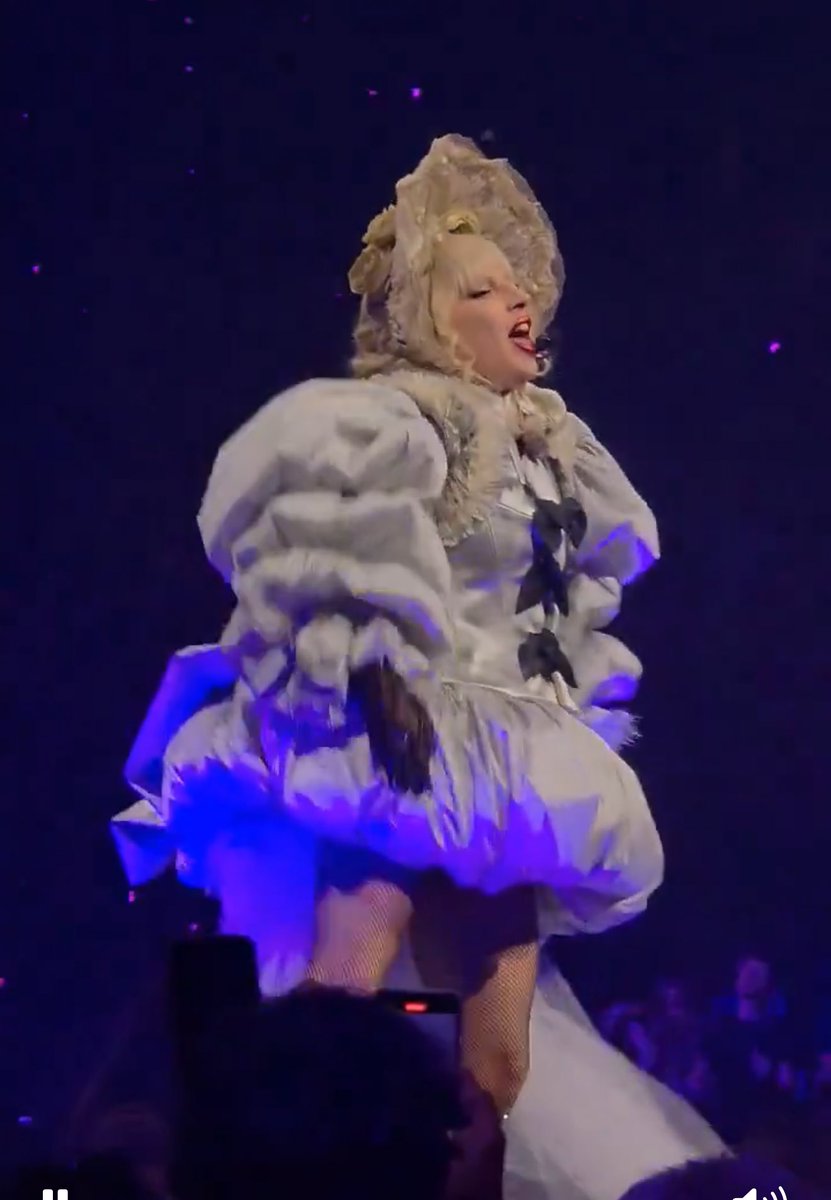Lady Gaga debuts a new outfit while performing “The Dead Dance” at