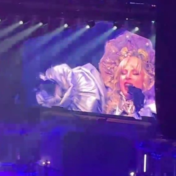 Lady Gaga debuts a new outfit while performing “The Dead Dance” at