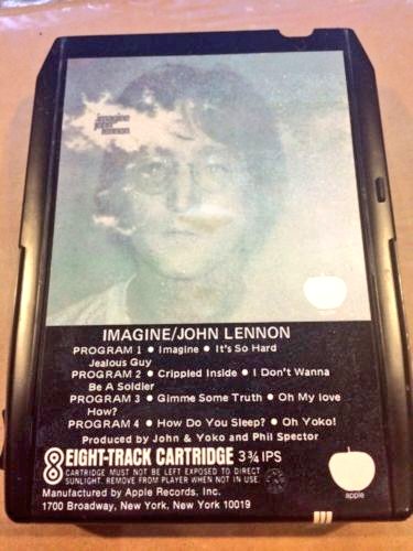 carlosgvizcaino's tweet image. #IMAGINE
#JOHNLENNON
                   8-Track cartridge