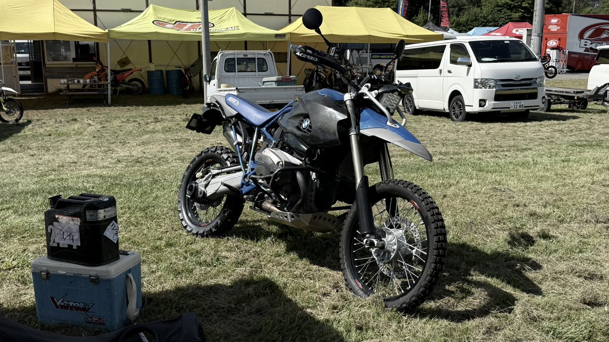 Off1_jp's tweet image. 今回は豪華すぎるプレスバイクで日高をまわります　#HTDE #HP2