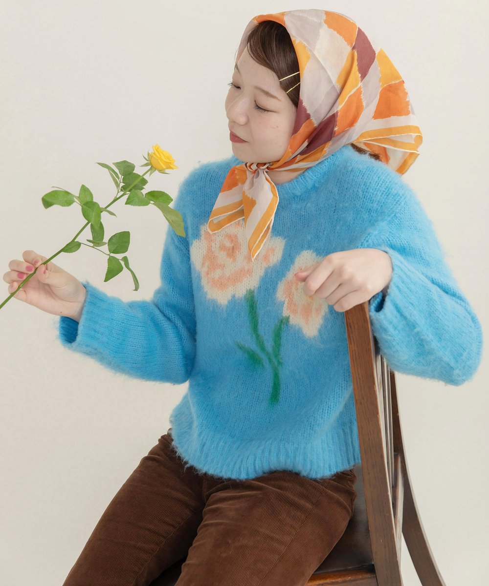 ≪CHILD WOMAN≫ インスタライブでも人気の高かった花モチーフインター