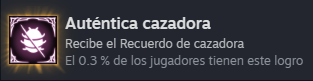 Madre mía, vuelvo a estar en el 0,3% jajaja

¡Me lo acaban de dar ahora mismo!

Silksong es un maravilloso videojuego, me aterra pensar que existe la posibilidad de que una tormenta así de perfecta para desarrollar tan espléndido videojuego no vuelva a ocurrir en mucho tiempo...