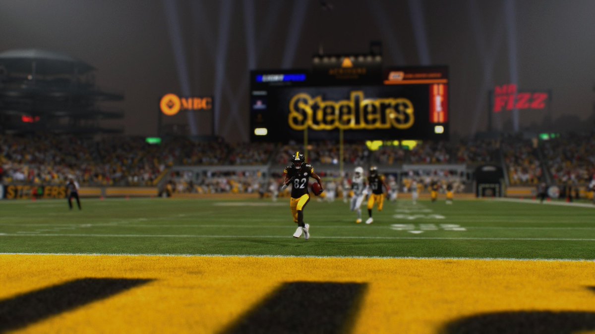 Steelers_SML's tweet photo. Steelers win  26-21. Payton Wilson led the way with 9 tackles 1 pick 6td and a sack with a forced fumble. Defense stepped it up when they needed to. @simmaddenleague #Steelcurtain https://t.co/AU86qhiE4e