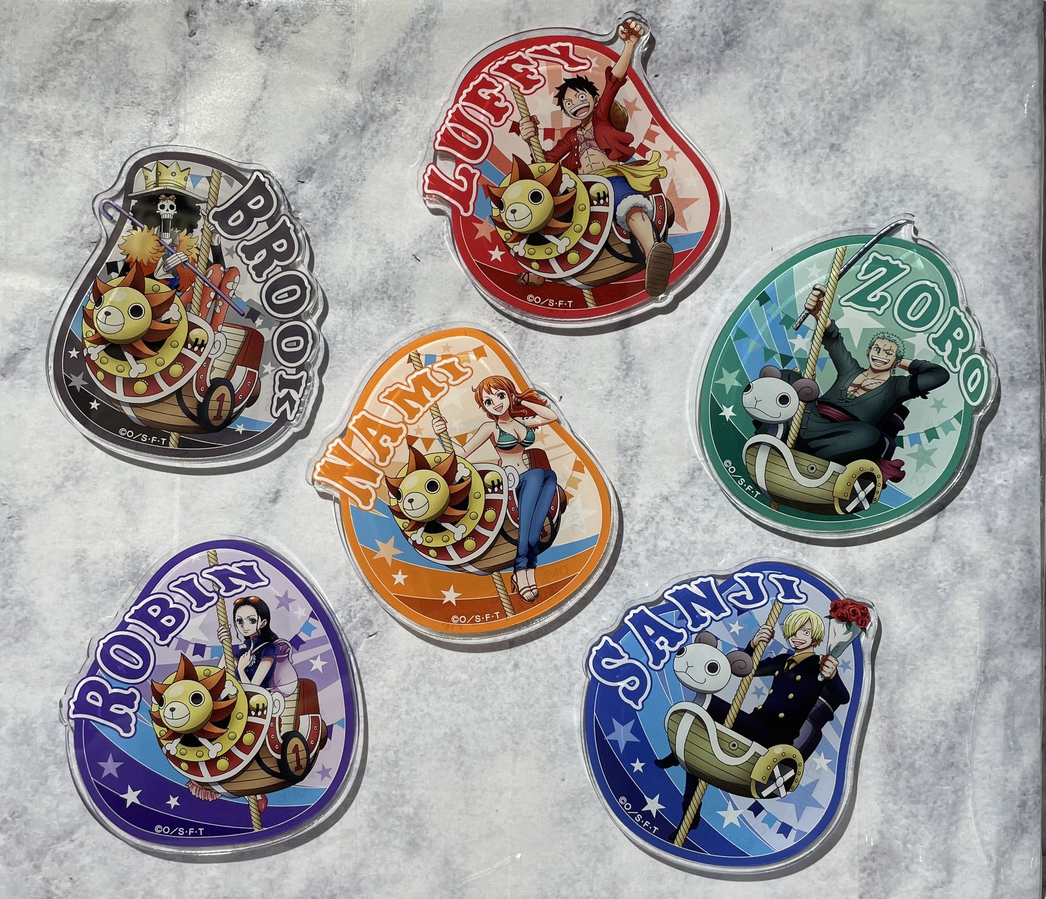 ゾンビ マグネット ワンピース 麦わらストア限定 20種セット ONEPIECE ゾンビ マグネット ワンピース 麦わらストア限定 20種セット