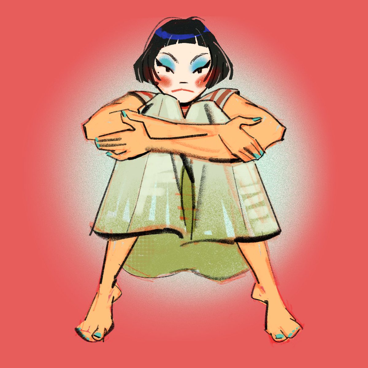 She's so cute I have to draw that😭
#Gorillaz