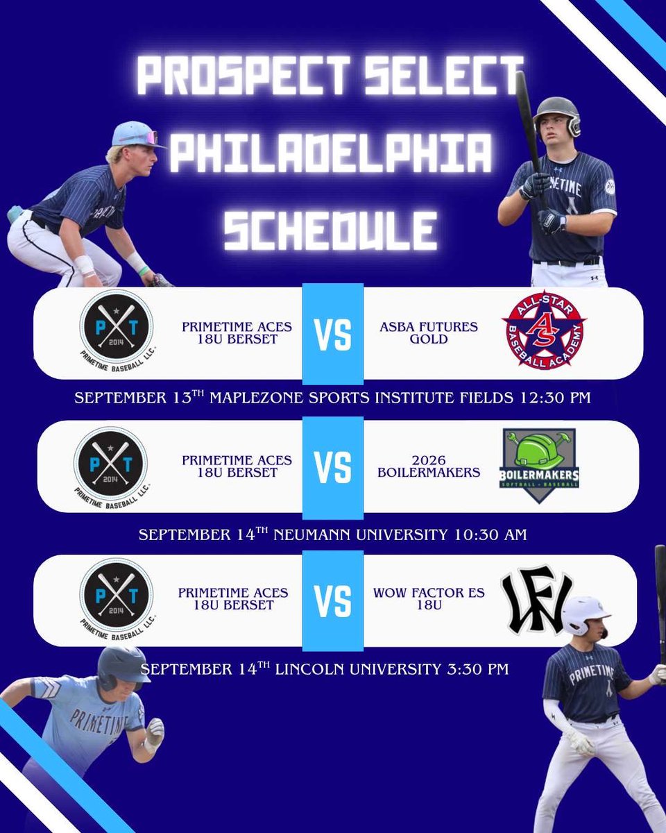 Derek Potts (@derek2potts) on Twitter photo Here is my upcoming schedule for Philadelphia. <a href="/PrimeTimeBSBLL/">Prime Time Baseball</a> <a href="/rshiel3/">Ryan Shiel</a> <a href="/CBerset10/">Chris Berset</a> <a href="/jskaggs23/">John Skaggs</a> Here is my upcoming schedule for Philadelphia. <a href="/PrimeTimeBSBLL/">Prime Time Baseball</a> <a href="/rshiel3/">Ryan Shiel</a> <a href="/CBerset10/">Chris Berset</a> <a href="/jskaggs23/">John Skaggs</a>