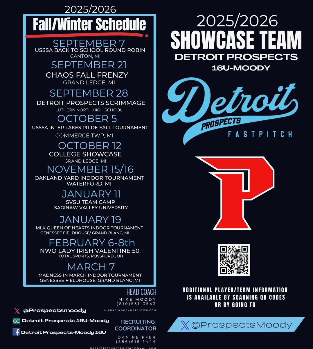 Can’t wait to get started! Starting off this season 3-0 in the USSSA back to school round robin. Blessed to be able to get back at it this fall and winter! Roll prospects! 

Kennedy Quain #8 
2028- 2nd base/outfield