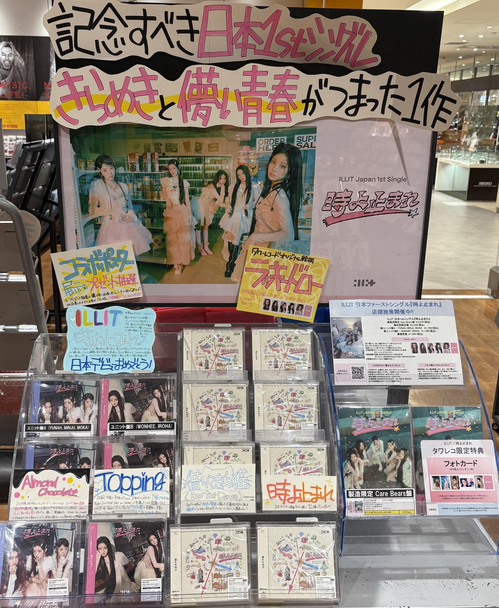 ILLIT GLITTER DAY IN JAPAN 抽選会 ラキドロ 未開封 ILLIT GLITTER DAY IN JAPAN 抽選会 ラキドロ 未開封