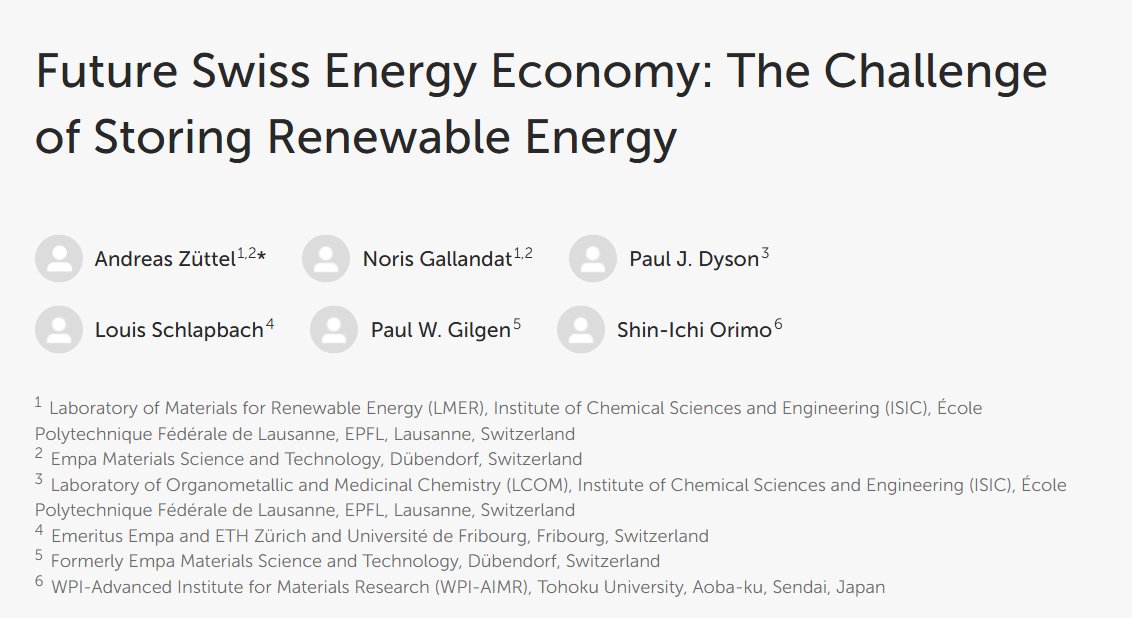 WernerBechtel's tweet image. Deutschland braucht etwa 200 TWh Speicher ETH 🇨🇭
wernibechtel.wordpress.com/wp-content/upl…
Bestand weniger als 0.1 TWh
Bedeutet kosten 1 Billion pro Jahr. Ressourcen fehlen dazu.
Es bleibt nur Kernenergie.
x.com/WernerBechtel/…
#Energiewende