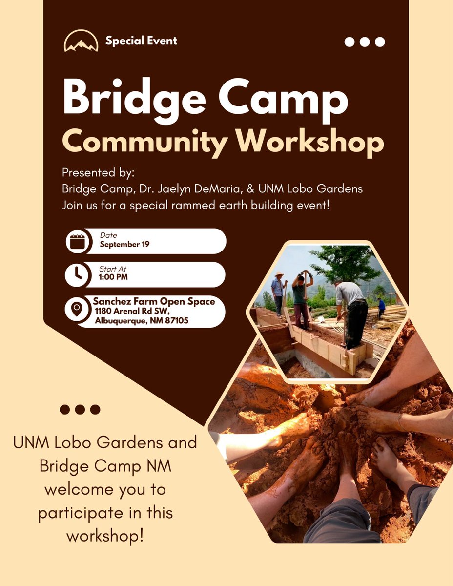 Upcoming Lobo Gardens events. <a href="/UNM/">Univ. of New Mexico</a>