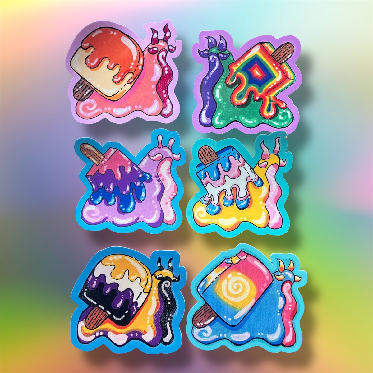 pride snails are here to stay! added a pack option to the site!!