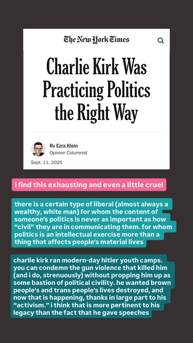 on the ezra klein article: