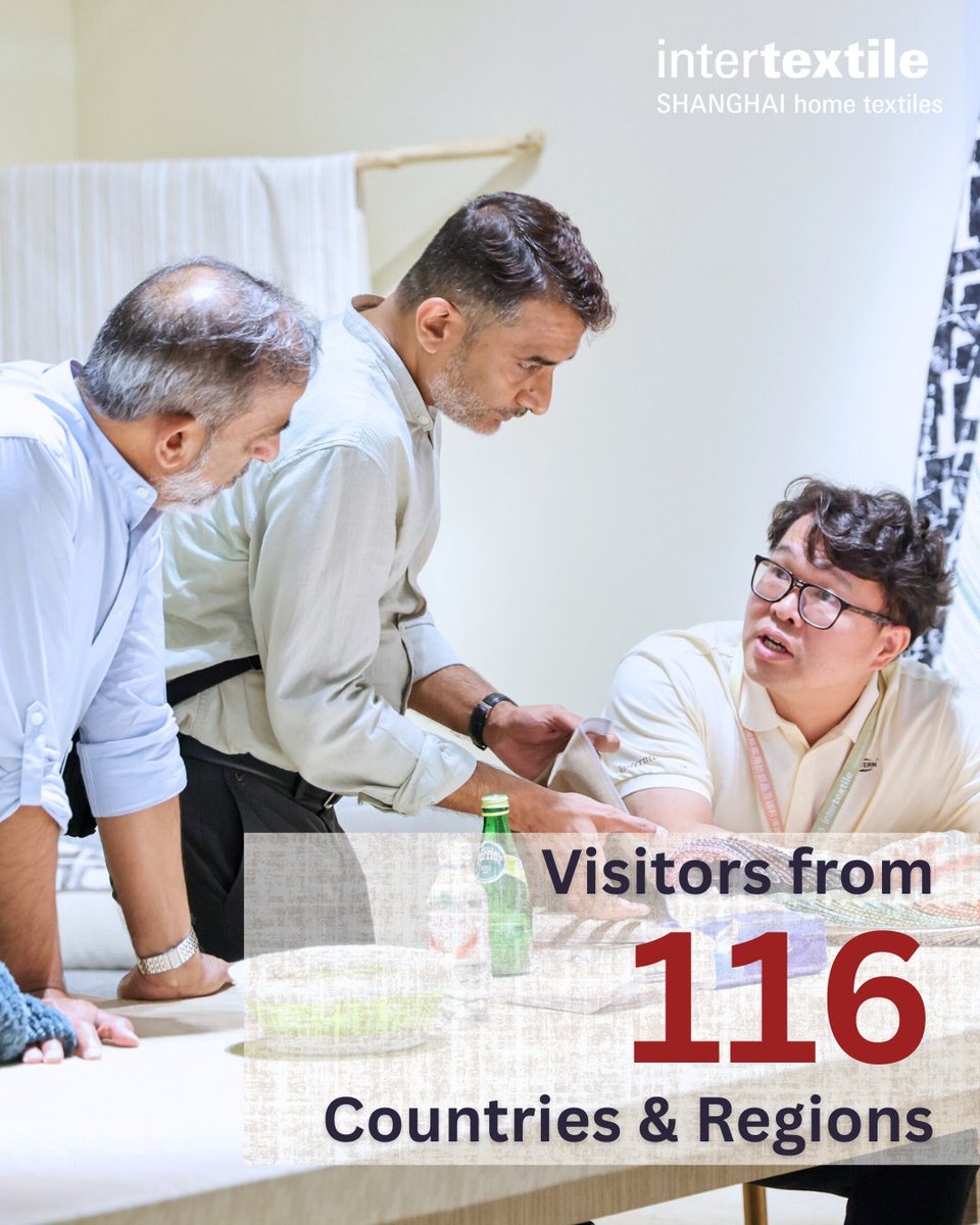Intertextile Shanghai Home Textiles tweet media