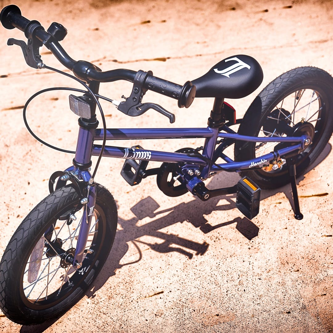 引取限定　埼玉北部　へんしんバイク　青 ファーストデビューはこれ🚲 へんしんバイクC14 埼玉西武ライオンズ