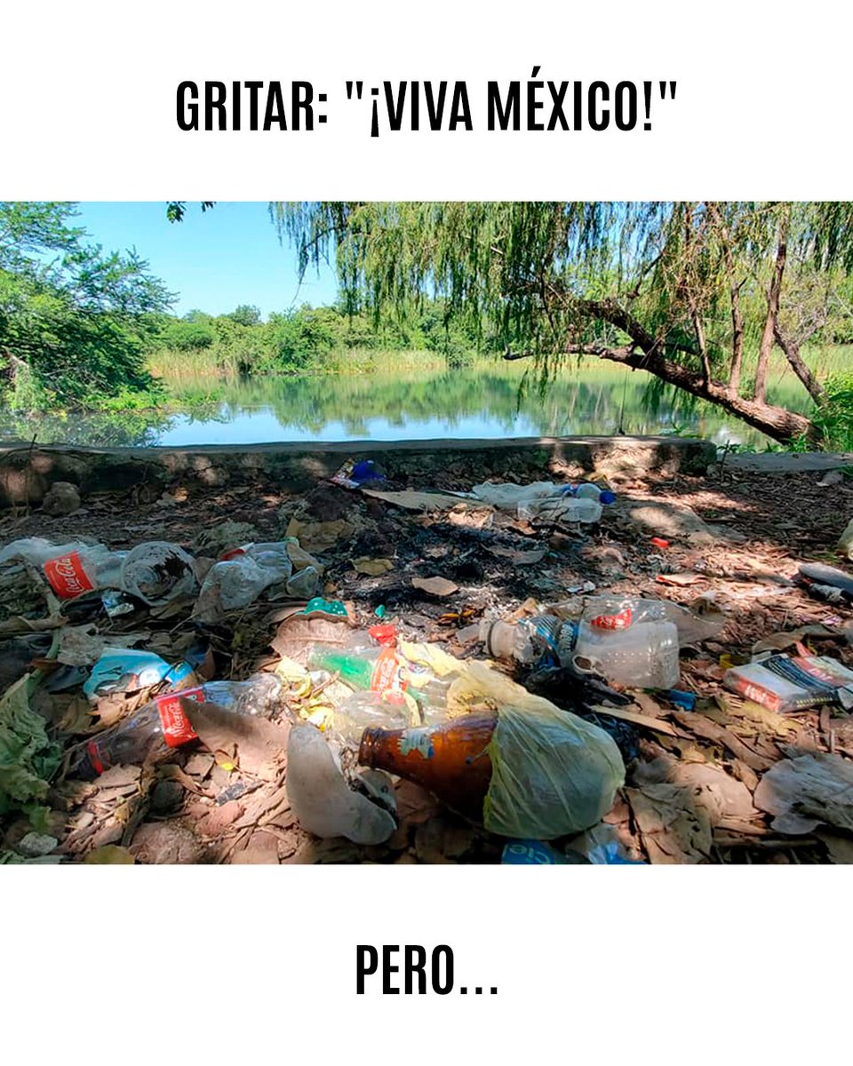 No seamos así, nuestras acciones suenan más fuerte que nuestras palabras.

Comparte para hacer conciencia. 🥺

Imagen vía FB: <a href="/Apatzingan1/">Apatzingan Michoacan</a>.