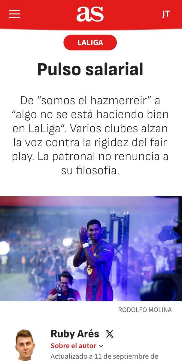 Javier Tebas Medrano tweet media