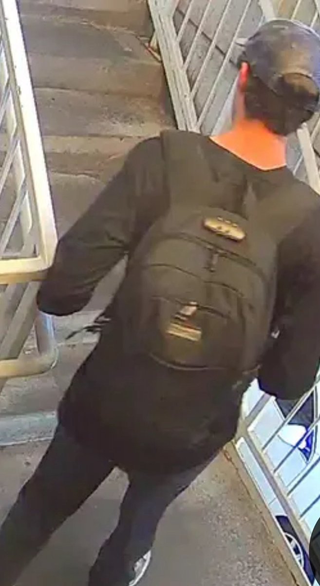 Das FBI hat noch einige weitere Fahndungsfotos vom Treppenhaus des Universitätsgebäudes veröffentlicht. Siehe unten.
Das ist der Mann, der vorm Attentat aufs Dach geklettert und unmittelbar danach rückwärtig des Tatorts vom Dach heruntergesprungen und über Privatgrundstücke in