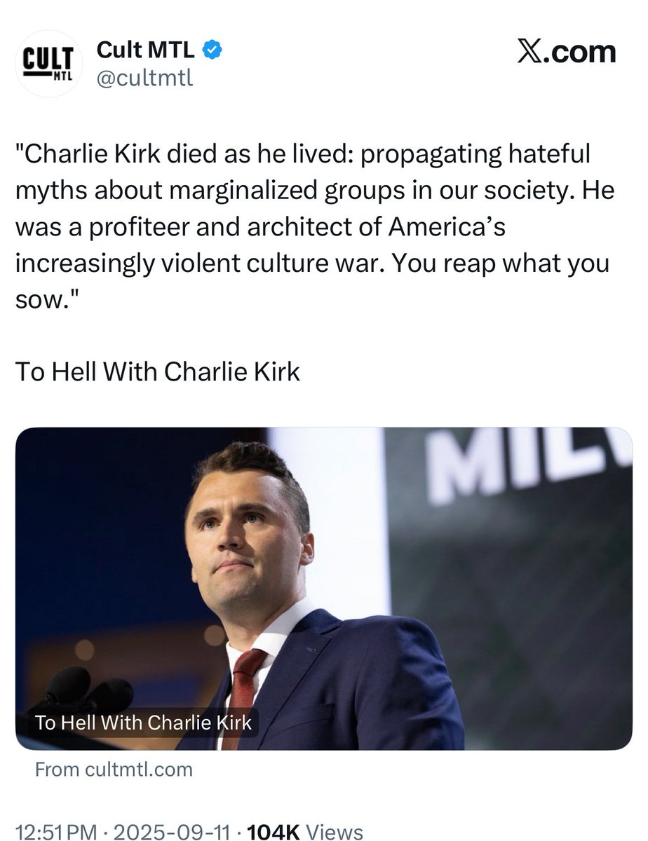 MelissaLMRogers's tweet image. I am SICKENED to know that the Canadian government has provided money to CULTMTL. This is absolutely disgusting and unacceptable

Mark CARNEY must answer to this 
@MarkJCarney